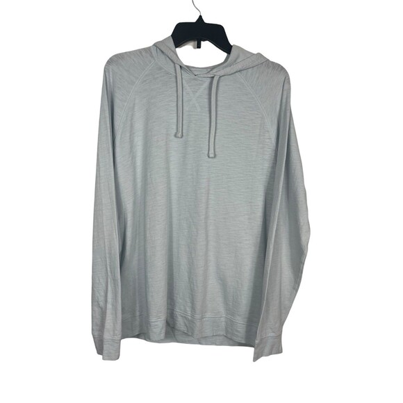 Vince Other - Vince Unisex Sweater L Light Blue Hoodie Pullover Slub Soft Cotton Athleisure